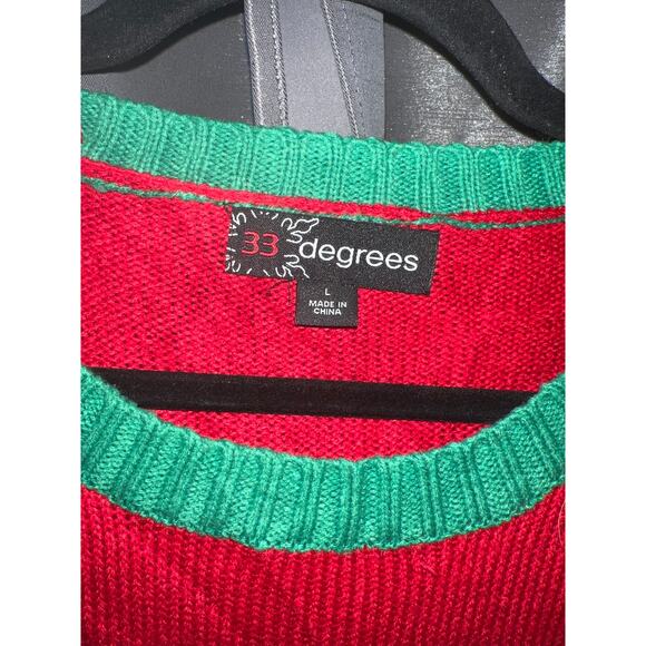 Ugly Christmas Sweater Xmas Size Large - Picture 2 of 3